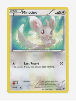 Pokemon - Emerging Powers - Minccino - 84/98 - NM/M 820650813443 - Image 1
