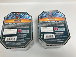 (2) Pokemon Thundurus 2013 Deoxys EX TIN Plasma Storm Freeze Blast packs Sealed - Image 2