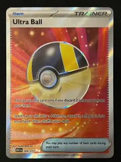 Pokemon TCG Ultra Ball 264/217 Ultra Rare - Ascended Heroes - Pack Fresh ✅ - Image 1