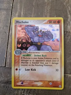 Machoke 41/101 Uncommon Reverse Holo Ex Hidden Legends Pokemon TCG NM - Image 1