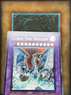 Yugioh Cyber End Dragon CRV-EN036 Ultimate Rare 1st Ed NM - Image 4