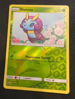 Illumise 18/168 Uncommon Celestial Storm Pokemon Reverse Holo 2018 - Image 1