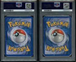 PSA 1 Sequential Set Reshiram Zekrom Full Art Black and White B&W 2011 Pokemon - Image 2