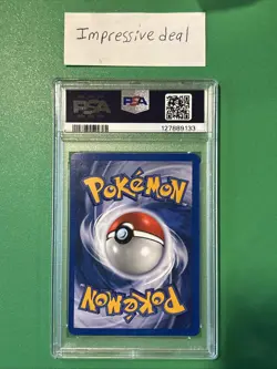2000 Pokemon Neo Genesis Kingdra #8 Holo PSA 8 Graded 12/2025 - Image 2