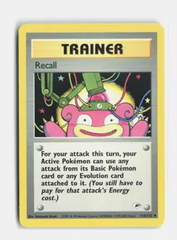 Recall 116/132 Unlimited Gym Heroes Pokemon LP - Image 1