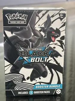 Pokemon TCG: Scarlet & Violet Black Bolt Factory Sealed Booster Bundle Box - Image 1