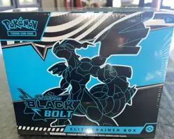 Pokemon TCG Scarlet & Violet Black Bolt ETB ELITE TRAINER BOX Fac Sealed 3 Avail - Image 1