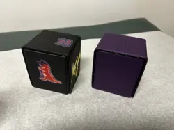 Pokemon Deckbox *2 Lot Purple Gengar Black Pikachu - Image 4