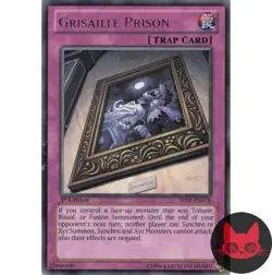 Yugioh Grisaille Prison SHSP-EN078 Rare 1st Edition LP - Image 1
