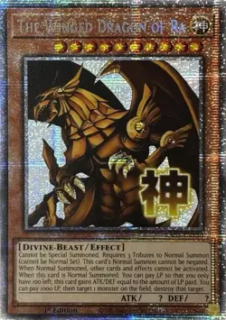 The Winged Dragon of Ra (Starlight Rare) RA05 Yugioh Rarity Collection 5 - Image 1