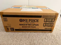 One Piece OP06 Wings Of The Captain English - Sealed Case 12x Booster Box - Image 1