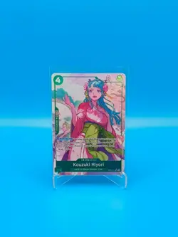 ONE PIECE Card Game TCG / Kouzuki Hiyori EB01-013 V.2 / ENG Alternate Art NM - Image 1