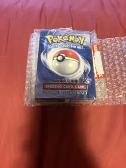 Pokemon Trading Card Game 2-Player Card Game Starter Set 1999 Factory Sealed - Image 1