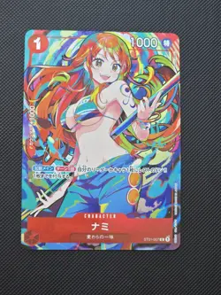 Nami C ST01-007 PROMO THE BEST Storage Box Set Japanese One Piece Card TCG NM PR - Image 1