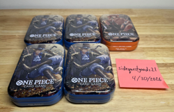 BRAND NEW-One Piece Card TCG Vol 2 Mini Tins (OP-13, TS-02 ) - Lot Of 5 Tins - Image 2