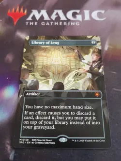 Mtg. Library of Leng. Borderless. Special Guests. Pack Fresh - Image 1