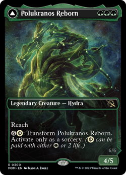 Polukranos Reborn Polukranos, Engine of Ruin Showcase March of the Machine NM - Image 1