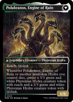 Polukranos Reborn Polukranos, Engine of Ruin Showcase March of the Machine NM - Image 2