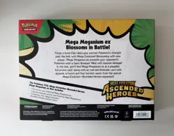 Pokemon TCG Mega Evolution Ascended Heroes Mega Meganium ex Box New & Sealed - Image 2