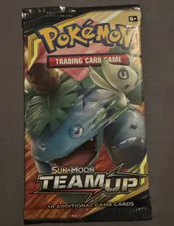 Pokemon TCG Sun and Moon Team Up Booster Packs - Image 1