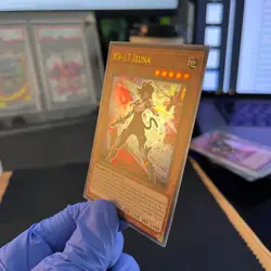 Yugioh K9-17 Izuna JUSH-EN031 (Ultra Rare) Justice Hunters - 1st Edition - Mint - Image 2