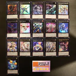 LOTTO 16 CARTE XYZ in italiano YUGIOH rarita MISTE yu-gi-oh! DA COLLEZIONE!! - Image 1