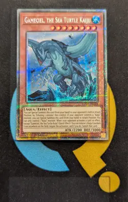 MP25-EN028 Gameciel, the Sea Turtle Kaiju Starlight Rare 1st Edition YuGiOh - Image 1