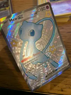 NM! Mew ex (216/091) Paldean Fates Full Art Pokemon Card! FAST & FREE P&P! - Image 3