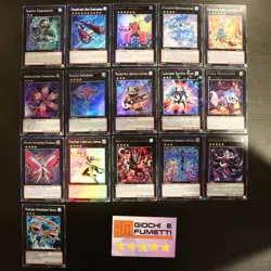 LOTTO 16 CARTE XYZ in italiano YUGIOH rarita MISTE yu-gi-oh! DA COLLEZIONE!! - Image 1