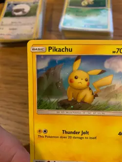 NM! Pikachu SM183 Sun & Moon Cosmos Holo Black Star Promo Pokemon Card! - Image 3