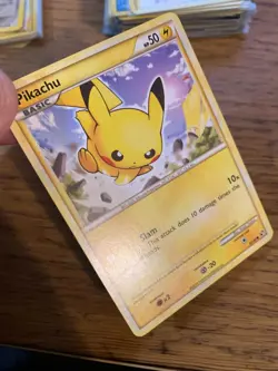 NM! Pikachu (61/90) HS Undaunted Non Holo Regular Pokemon Card! FAST P&P! - Image 3