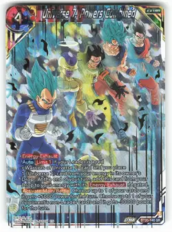 Universe 7, Powers Combined BT20-140 SR Dragon Ball Super Card - Image 1