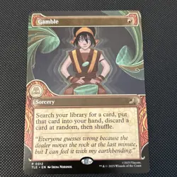 Mtg Gamble Borderless Avatar The Last Airbender 312 - Image 1