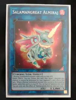 Yugioh Salamangreat Almiraj BLHR-EN054 Secret Rare 1st Edition NM - Image 1