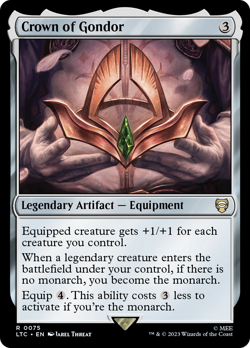 Crown of Gondor LOTR: Tales of Middle-earth CMDR NM - Image 1