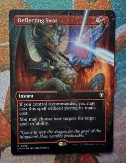 Deflecting Swat (Borderless) Commander Masters Regular - Image 1