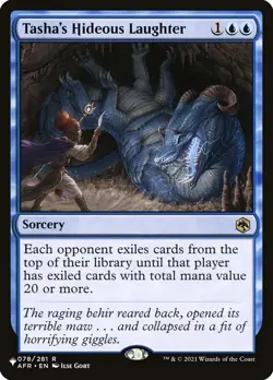MTG The List (MB2) Tasha's Hideous Laughter #AFR-78 - Image 1