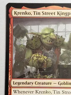 Krenko, Tin Street Kingpin War of the Spark Regular - Image 3