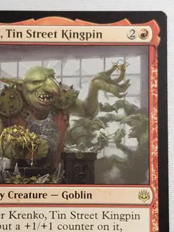 Krenko, Tin Street Kingpin War of the Spark Regular - Image 4