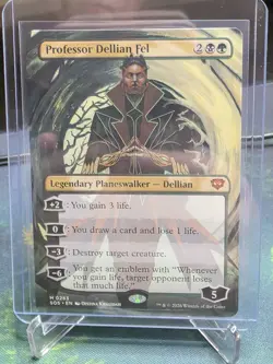 Professor Dellian Fel (Borderless) Secrets of Strixhaven Regular - Image 1