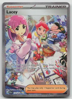 Pokemon Trainer Lacey Special Illustration Rare Stellar Crown 172/142 - Image 1