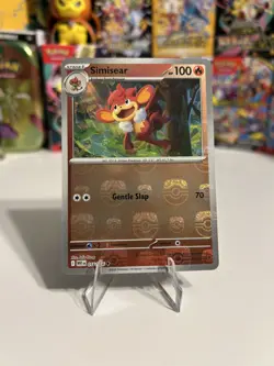 Simisear 015/086 Master Ball Reverse Holo White Flare English - Image 1
