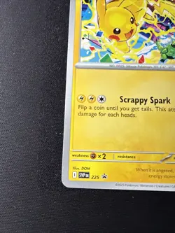 Pikachu SVP 225 - Pokemon TCG Black Star Promo World Championship 2025 Stamp NM - Image 5