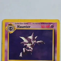 Pokemon Haunter Fossil 1st Edition 21/62 Non Holo Rare 1999 WOTC Vintage Card - Image 5