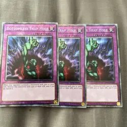 Yugioh! Bottomless Trap Hole MP25-EN018 Mega Pack STARLIGHT RARE - Image 1
