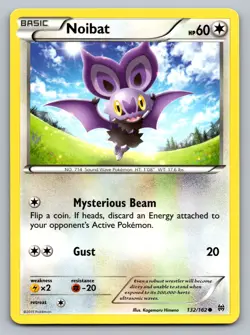 Pokemon TCG XY - BREAKthrough Noibat (132) 132/162 - Image 1