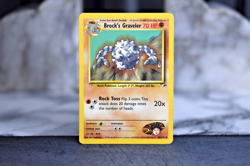 Pokemon TCG - Brock's Graveler 40/132 - Gym Heroes - Regular Uncommon - Image 1