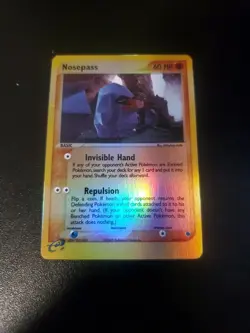 Nosepass 18/109 Rare REVERSE HOLO Ruby Sapphire Near Mint! N/M Pokemon Card - Image 1