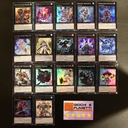 LOTTO 17 CARTE XYZ in italiano YUGIOH rarita MISTE yu-gi-oh! DA COLLEZIONE!! - Image 1