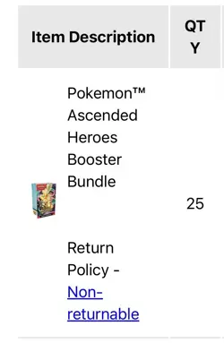 Ascended Heroes Booster Bundle Case of 25- Factory Sealed! - Image 2